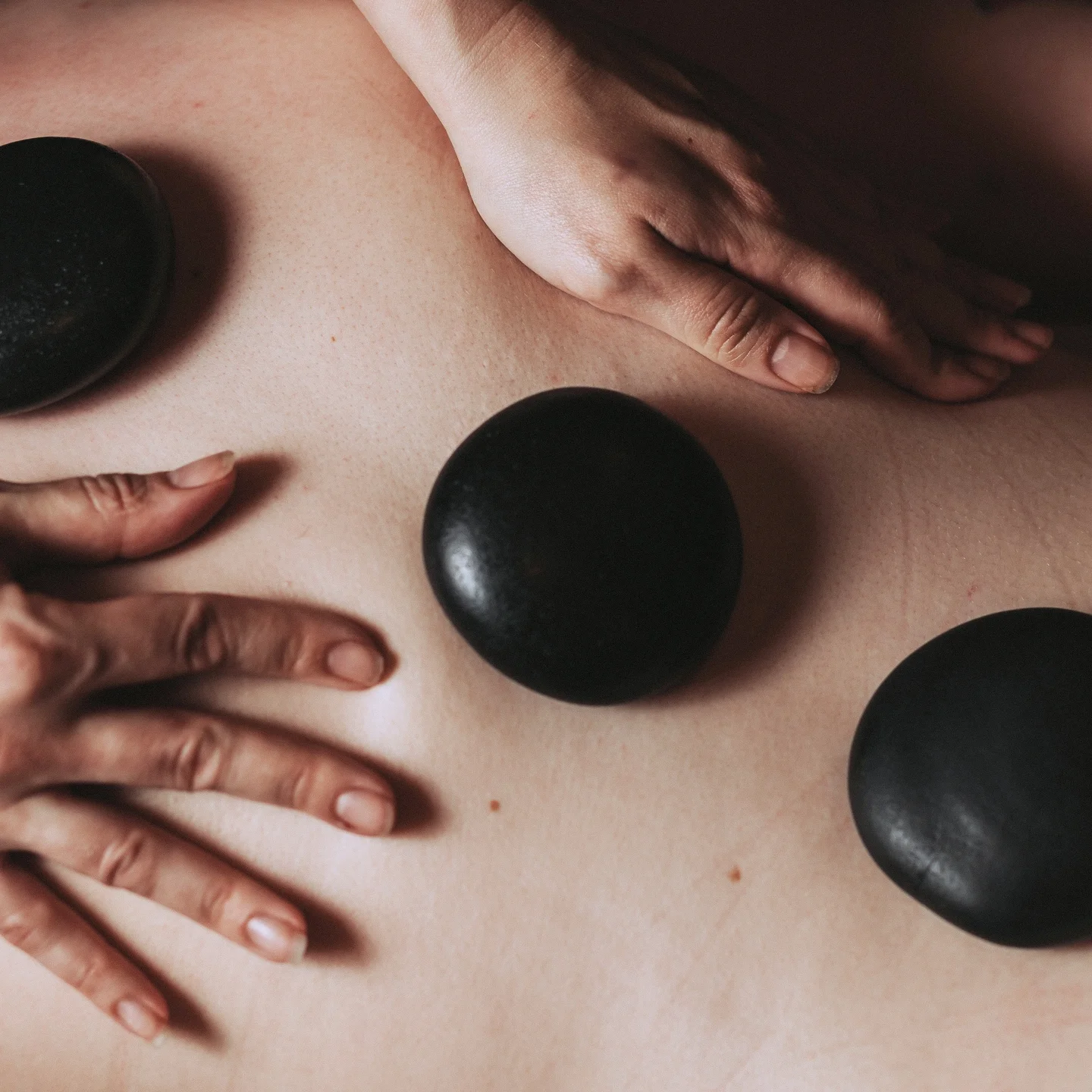 Hot stone massage